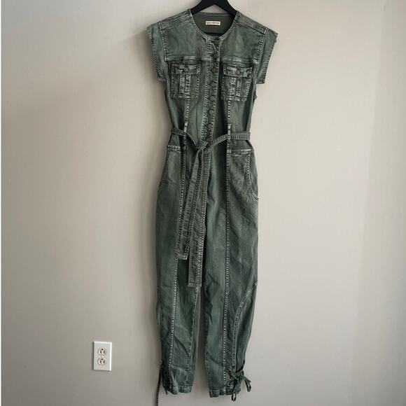 Ulla Johnson Olive Belted Jumpsuit - Picture 4 of 10